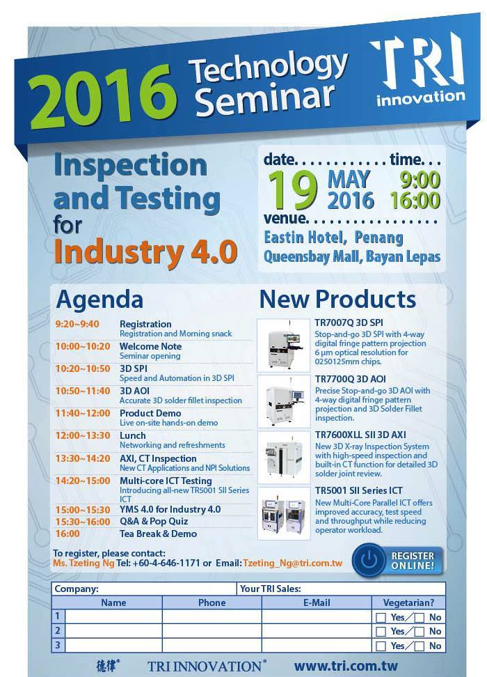 2016 Malaysia Seminar EDM