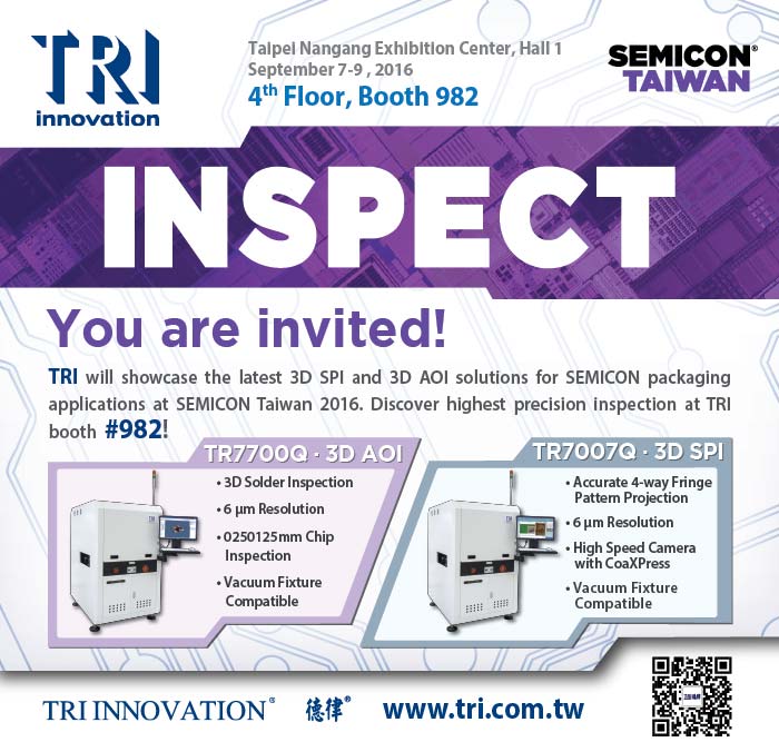 SEMICON Taiwan 2016 EDM